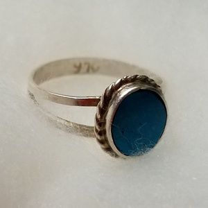 Native American Turquoise Sterling Silver Ring